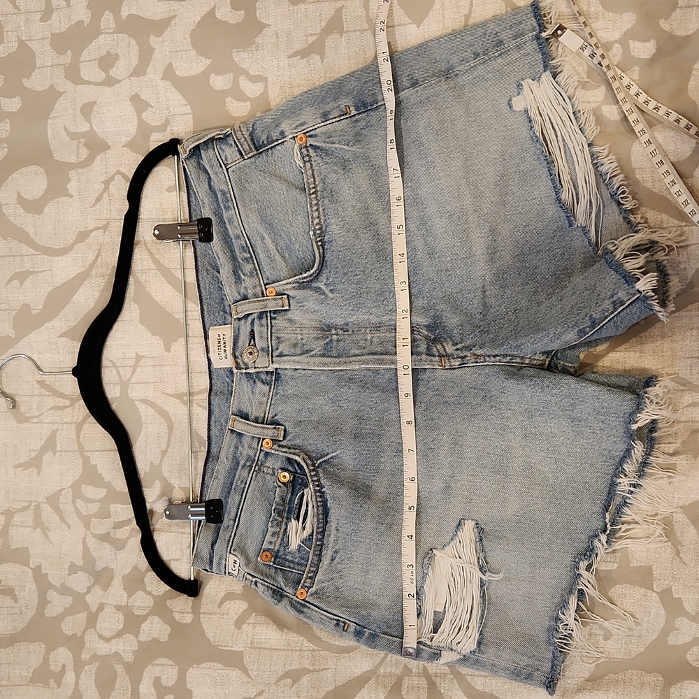 Citizens of Humanity Annabelle Long Vintage Relaxed Shorts in Melody size 28 - Picture 10 of 15